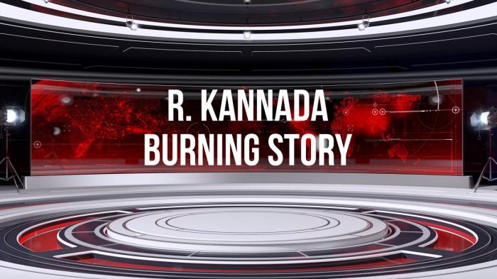 R. Kannada Burning Story on JioTV