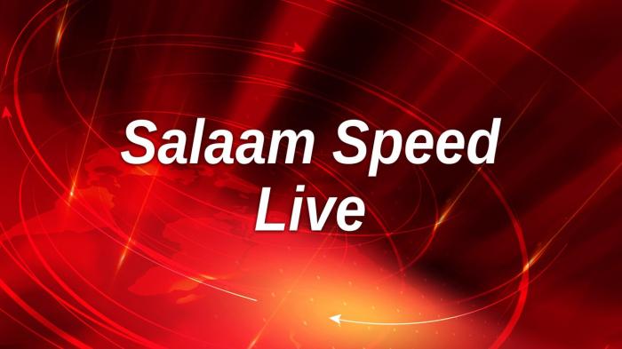 Salaam Speed Live on JioTV