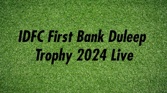 Live IDFC FIRST Bank Duleep Trophy Episode No.2 on JioTV