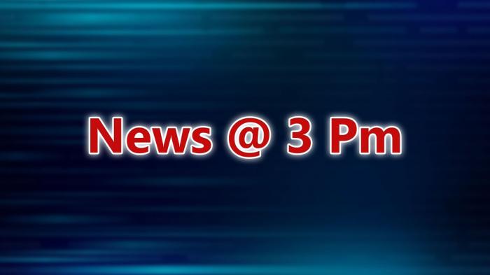 News @ 3 Pm on JioTV