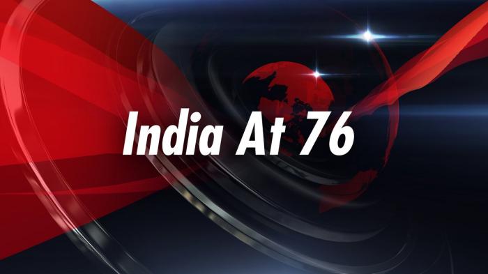 India At 76 on JioTV