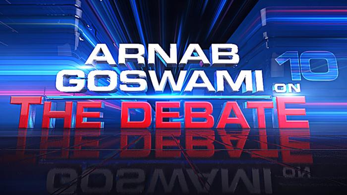 The Debate With Arnab Goswami At 10 on JioTV