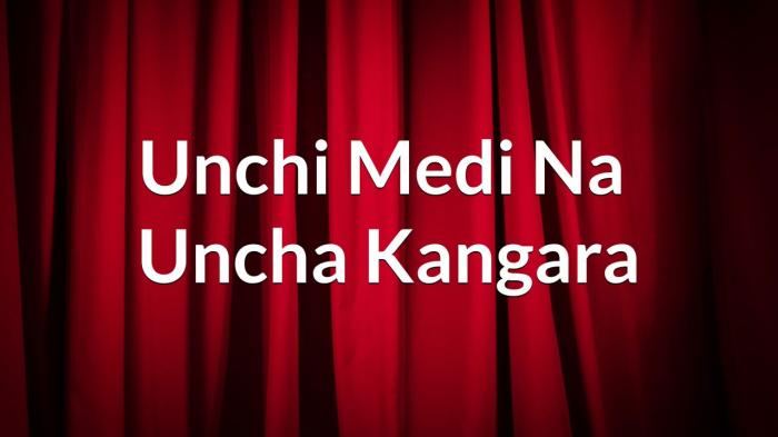 Unchi Medi Na Uncha Kangara on JioTV