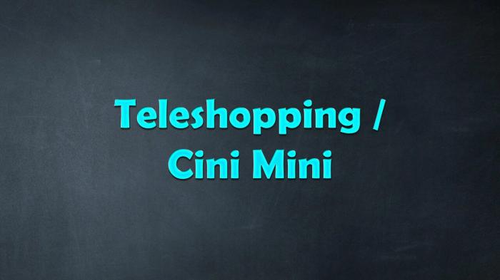 Teleshopping / Cini Mini on JioTV