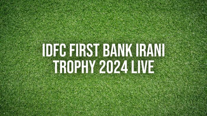 IDFC FIRST Bank Irani Trophy Episode No.1 on JioTV