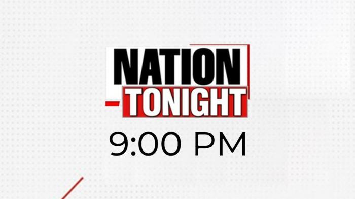 9 PM Nation Tonight Episode No.2 on JioTV