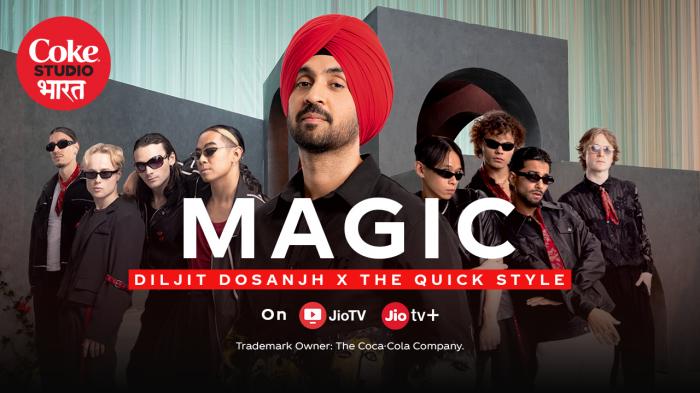 MAGIC | DILJIT DOSANJH x THE QUICKSTYLE on JioTV