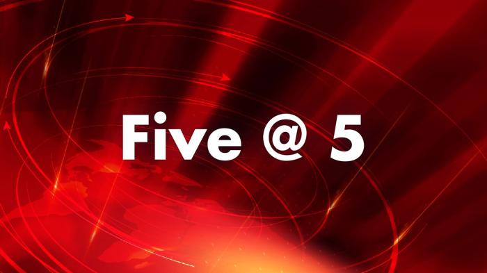 Five @ 5 on JioTV