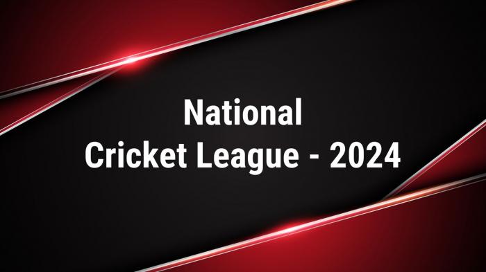 National Cricket League - 2024 on JioTV