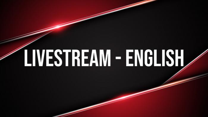 Livestream - English Episode No.1 on JioTV