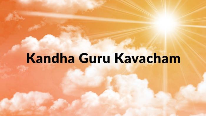 Kandha Guru Kavacham on JioTV