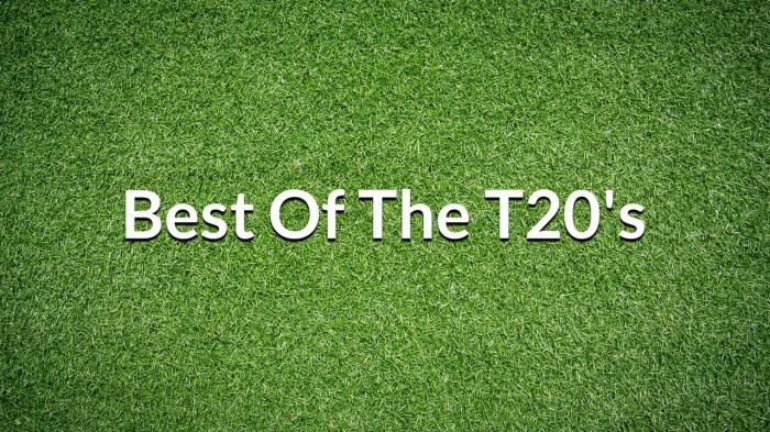 Best Of The T20's on JioTV