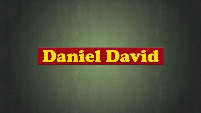 Daniel David on JioTV