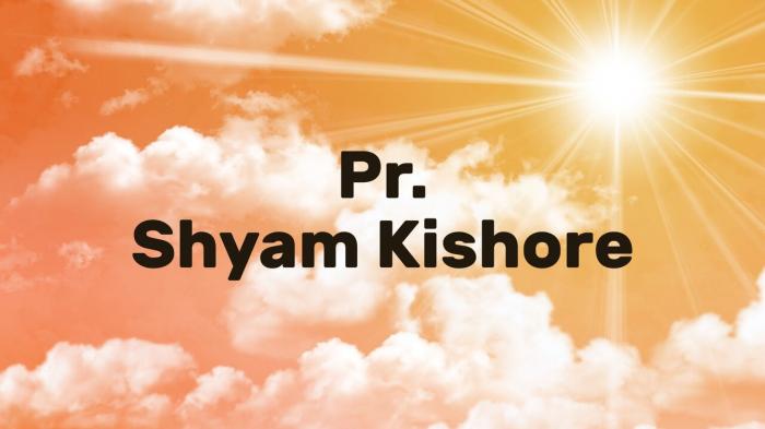 Pr. Shyam Kishore on JioTV