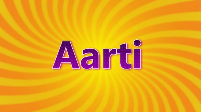 Aarti on JioTV