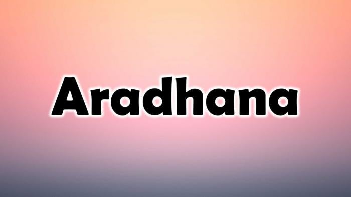 Aradhana on JioTV