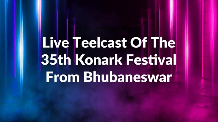 The 35th Konark Festival Live on JioTV