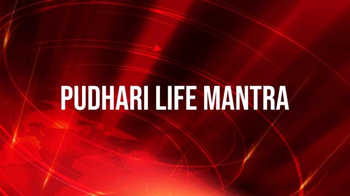 Pudhari Life Mantra on JioTV