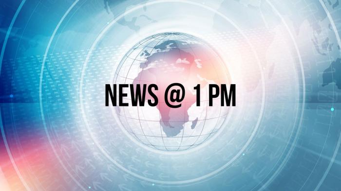 News @ 1 PM on JioTV