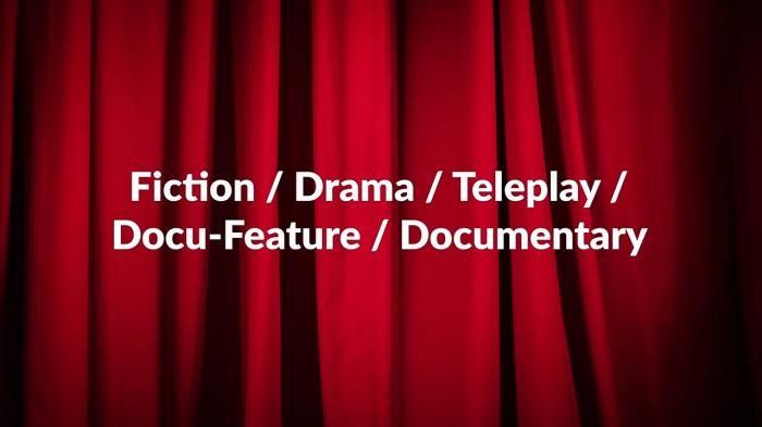 Fiction / Drama / Teleplay / Docu-Feature / Documentary on JioTV