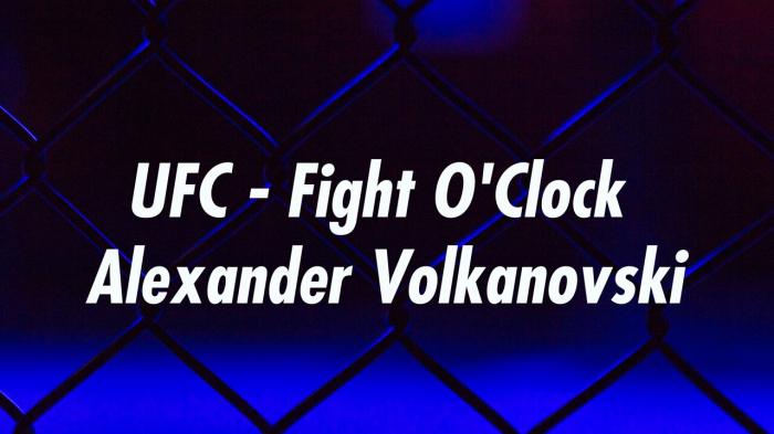 UFC - Fight O'Clock Alexander Volkanovski Episode No.2 on JioTV