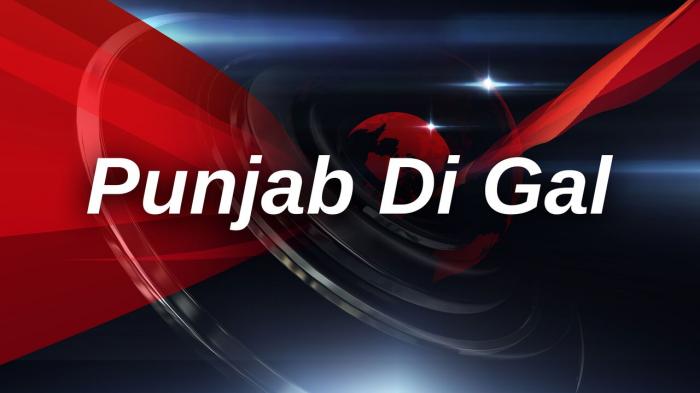 Punjab Di Gal on JioTV