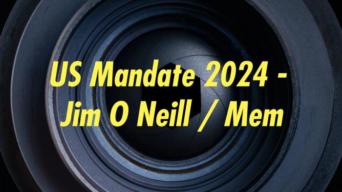 US Mandate 2024 - Jim O Neill / Mem on JioTV