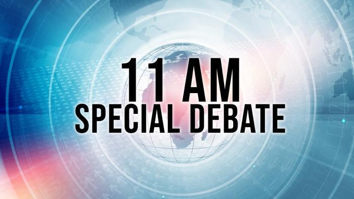 11 AM Special Debate on JioTV