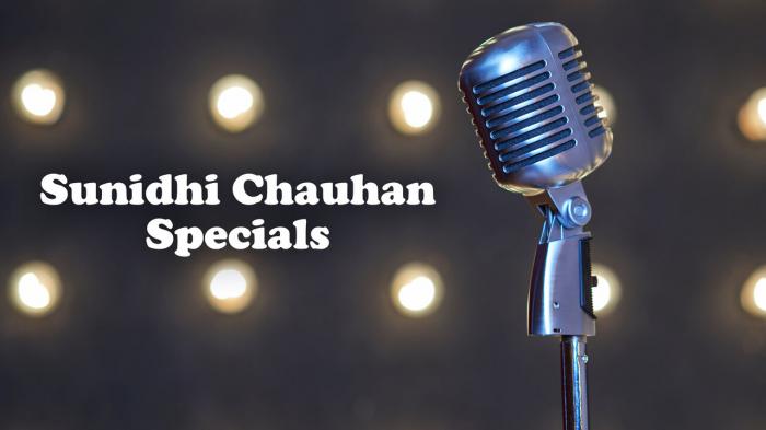 Sunidhi Chauhan Specials on JioTV