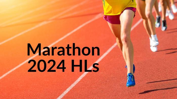 Marathon 2024 HLs on JioTV