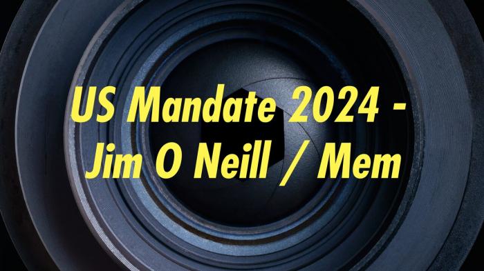 US Mandate 2024 - Jim O Neill / Mem on JioTV