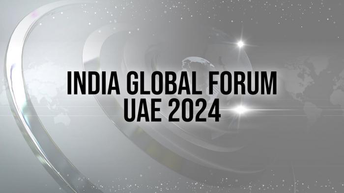 India Global Forum UAE 2024 on JioTV