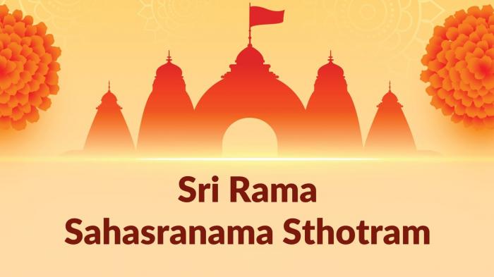 Sri Rama Sahasranama Sthotram on JioTV