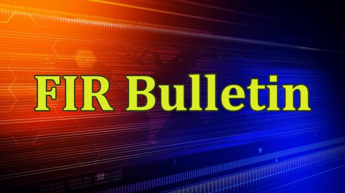 FIR Bulletin on JioTV