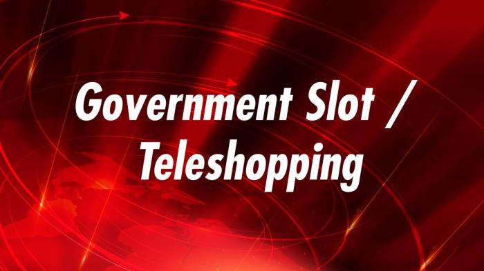 Government Slot / Teleshopping on JioTV