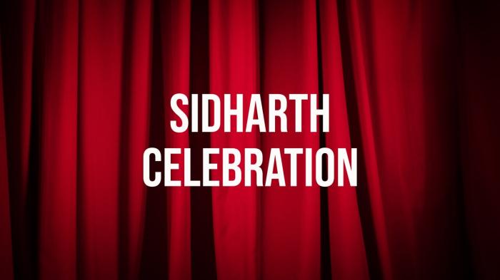 Sidharth Celebration on JioTV