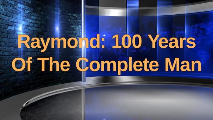 Raymond: 100 Years Of The Complete Man on JioTV