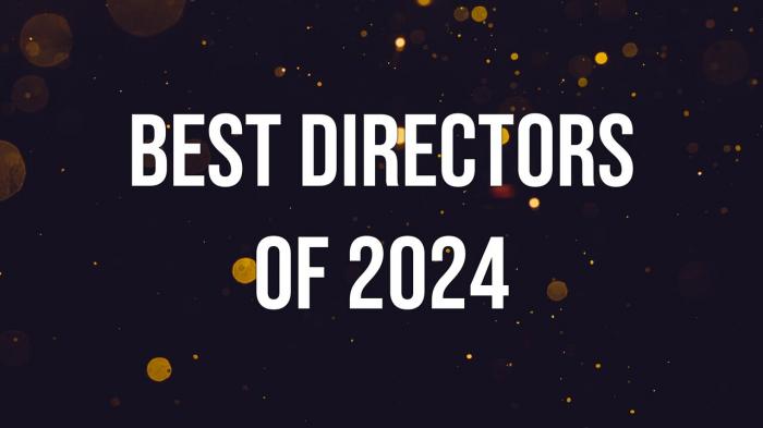 Best Directors Of 2024 on JioTV