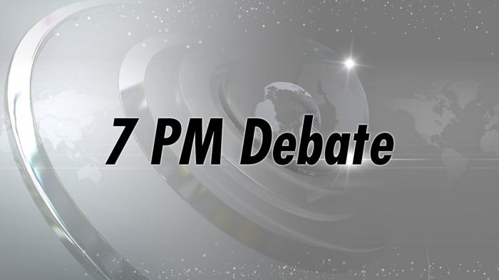 7 PM Debate on JioTV