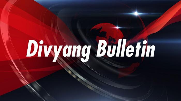 Divyang Bulletin on JioTV