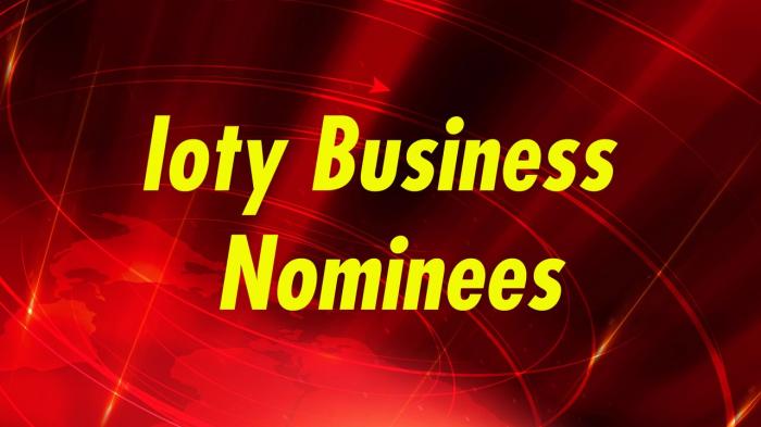 IOTY Business Nominees on JioTV