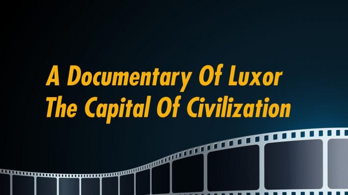 A Documentary Of Luxor The Capital Of Civilization on JioTV