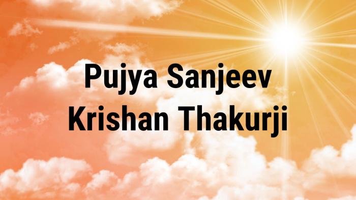 Pujya Sanjeev Krishan Thakurji on JioTV