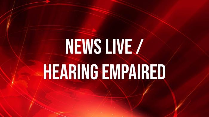 News Live / Hearing Empaired on JioTV