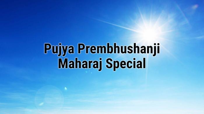 Pujya Prembhushanji Maharaj Special on JioTV