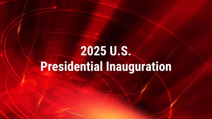 2025 U.S. Presidential Inauguration on JioTV