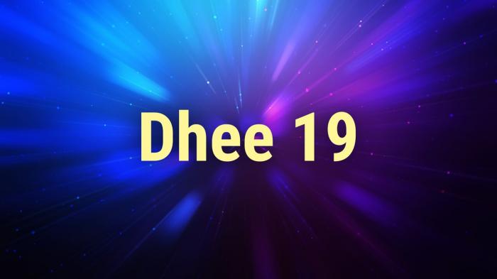 Dhee 19 Episode No.14 on JioTV