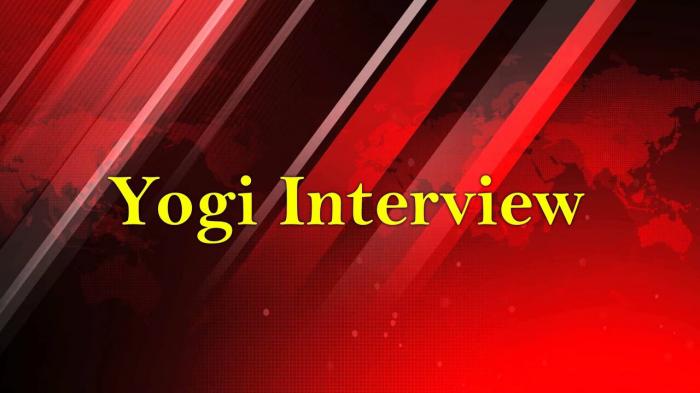 Yogi Interview on JioTV