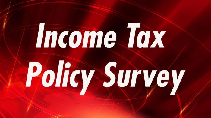 Income Tax Policy Survey on JioTV