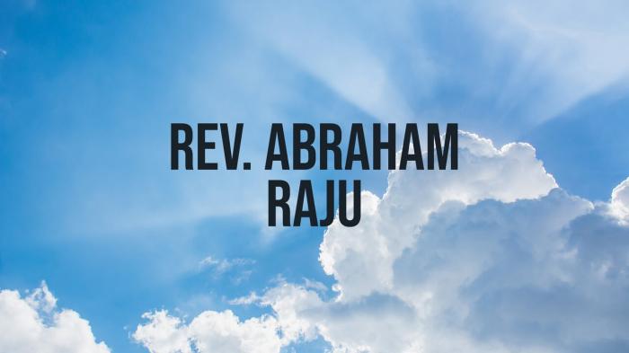 Rev. Abraham Raju on JioTV